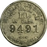Old Dutch 10¢ Case Check Token