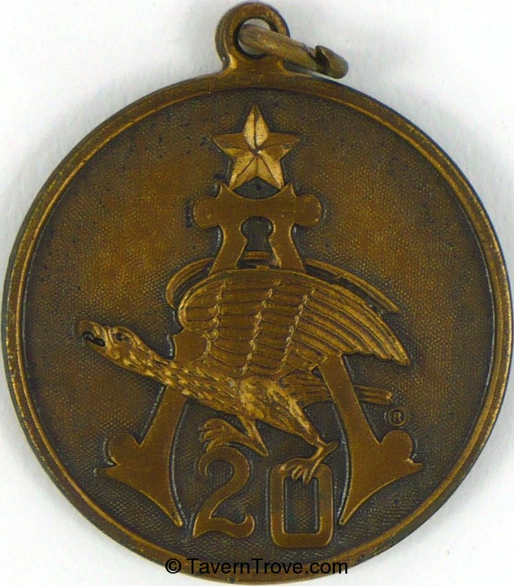 A & Eagle 20 Million Barrels pendant