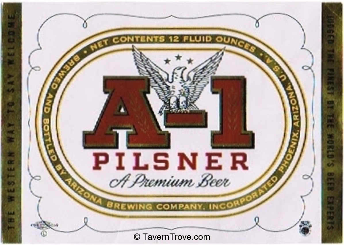A-1 Pilsner Beer 
