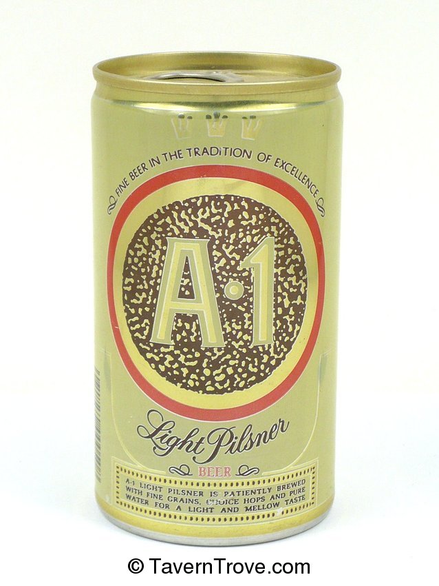 A-1 Light Pilsner Beer
