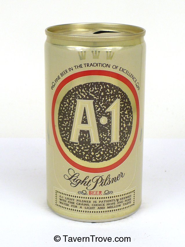 A-1 Light Pilsner Beer