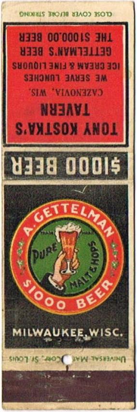 A. Gettelman $1000 Beer