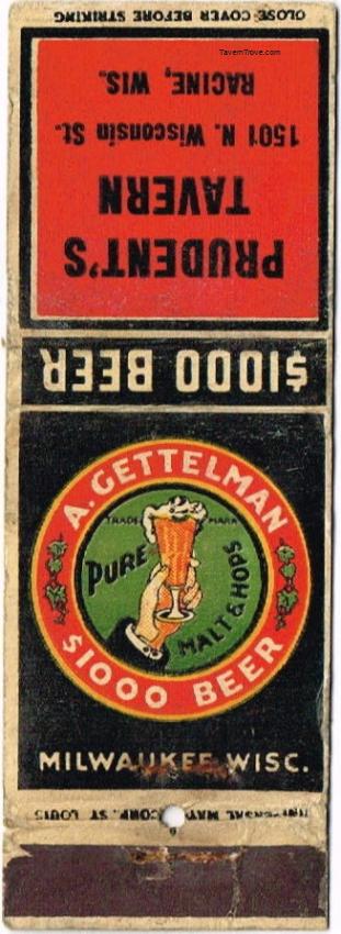 A. Gettelman $1000 Beer