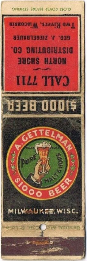 A. Gettelman $1000 Beer