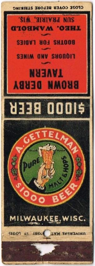 A. Gettelman $1000 Beer