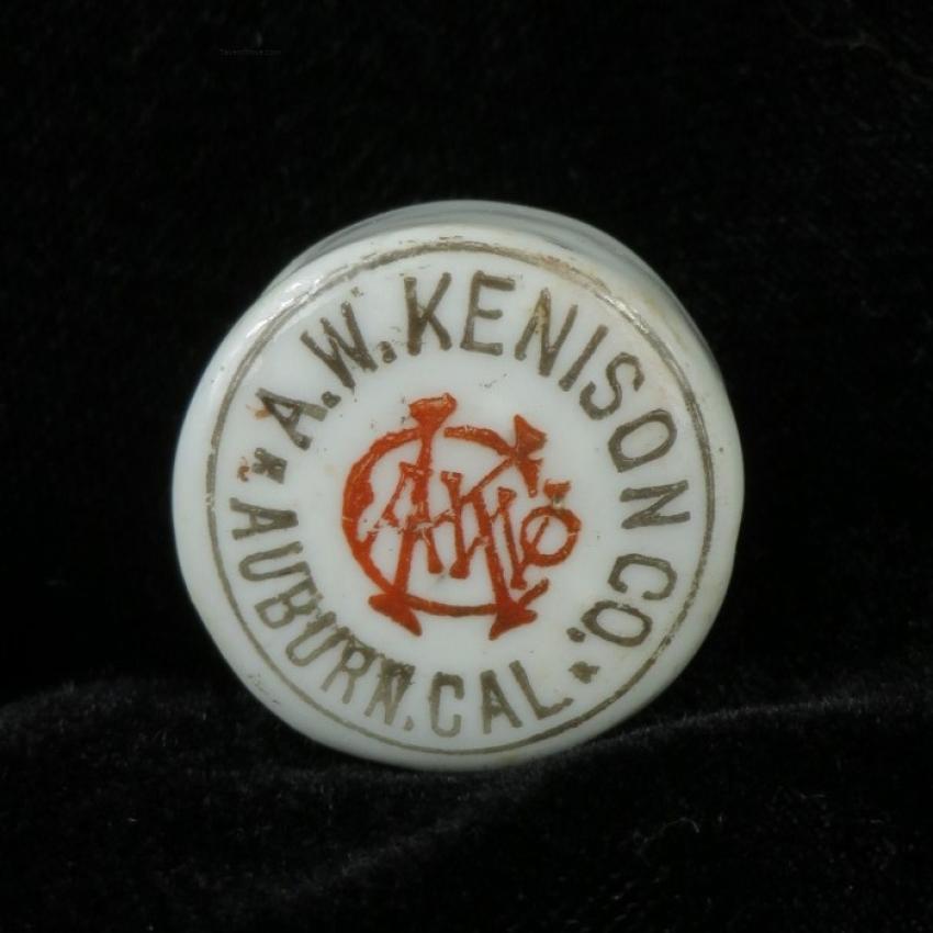 A. W. Kenison Bottling Co. (V1) Auburn California