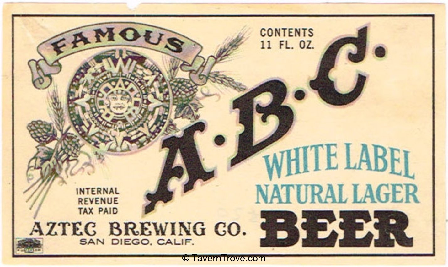 A.B.C. Natural Lager Beer