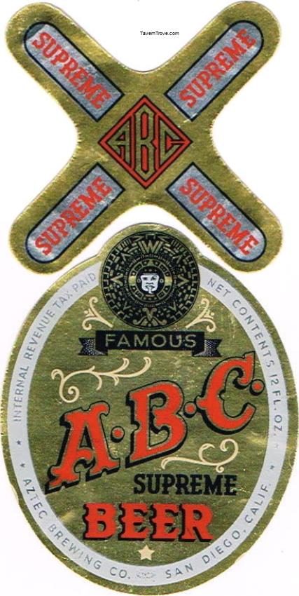 A.B.C. Supreme Beer