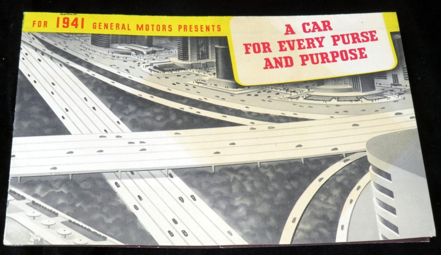 A Car For Every Purse and Purpose General Motors Brochure