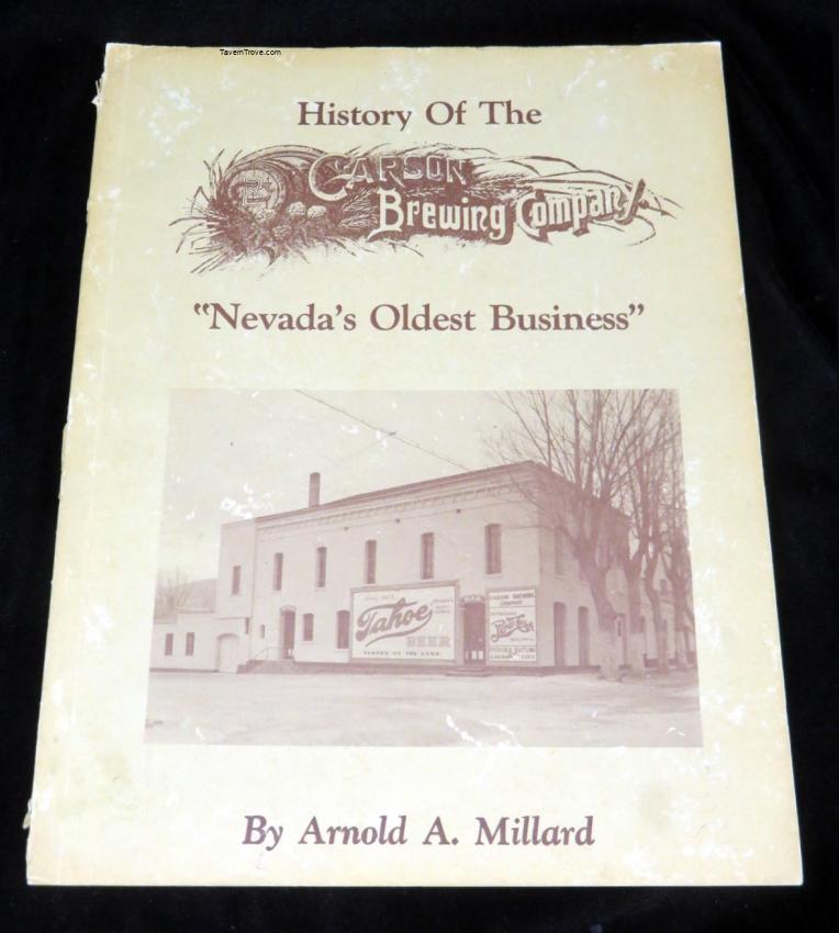 A History of the Carson Brewing Co. Arnold A Millard