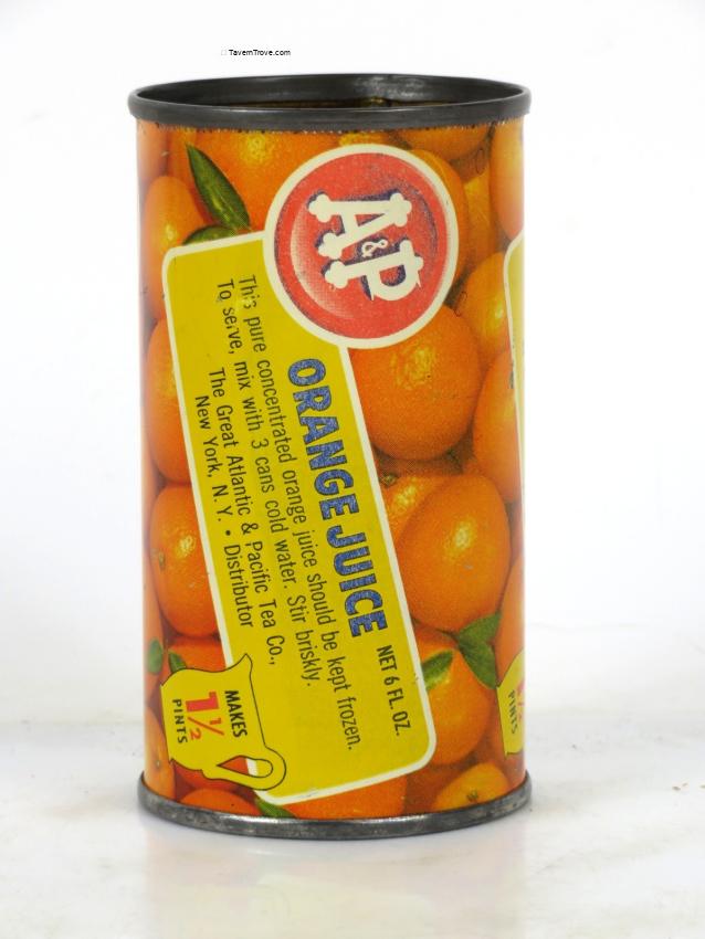 A&P Orange Juice New York NY