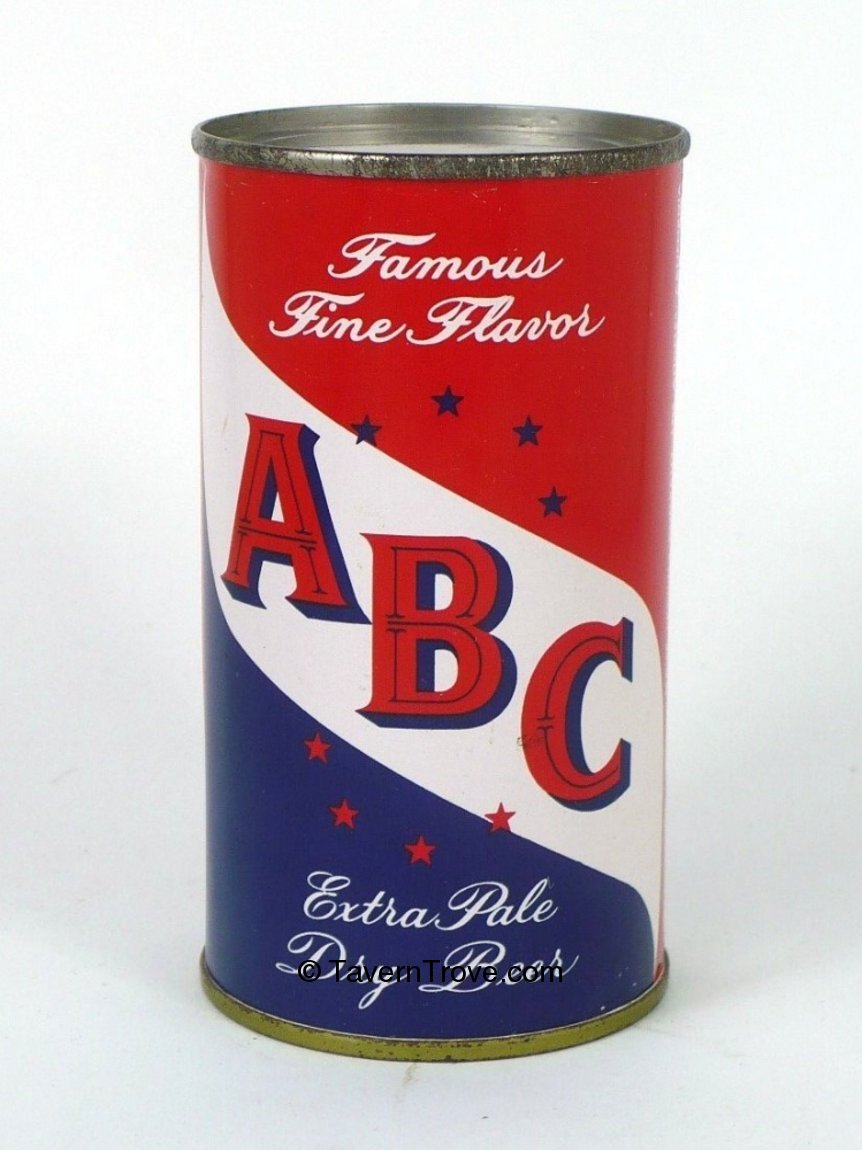 Item 58399 1961 ABC Beer Flat Top Can 2803