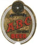 A.B.C. Supreme Beer