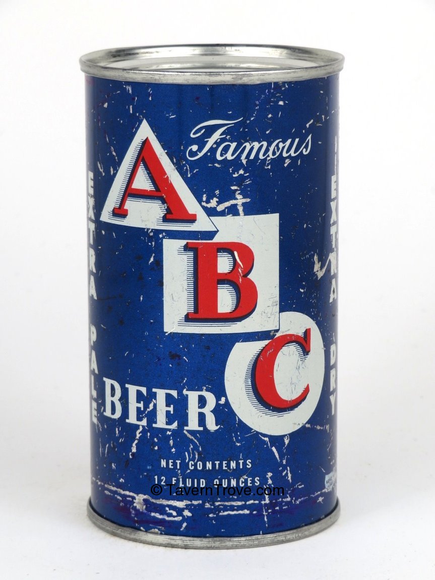 Item #34220 1954 ABC Beer Flat Top Can 28-01.3