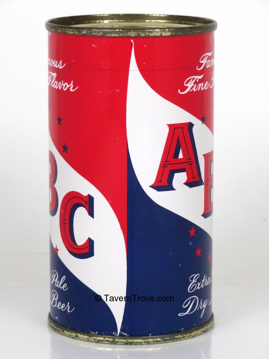 Item 58399 1961 ABC Beer Flat Top Can 2803
