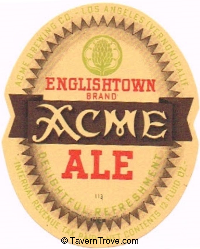 Acme Englishtown Ale 