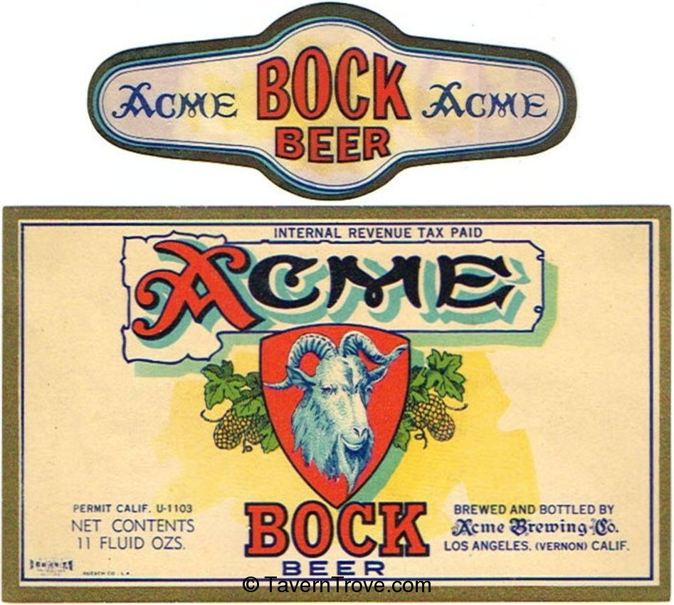 Acme Bock Beer