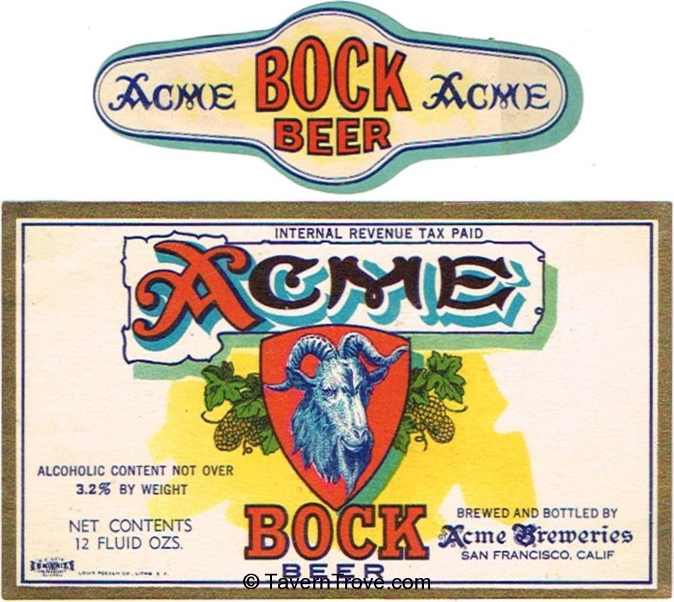 Acme Bock Beer