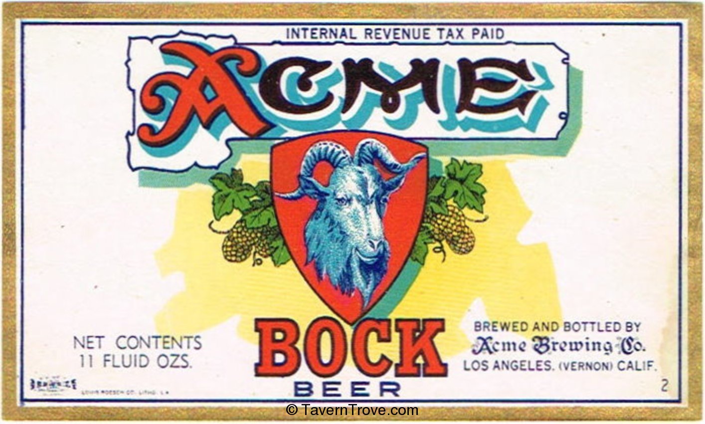 Acme Bock Beer