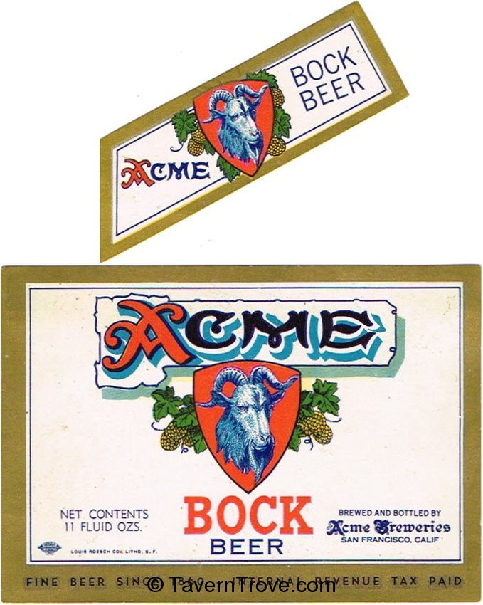 Acme Bock Beer