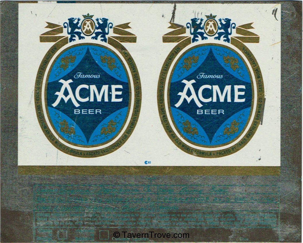 Acme Famous Beer