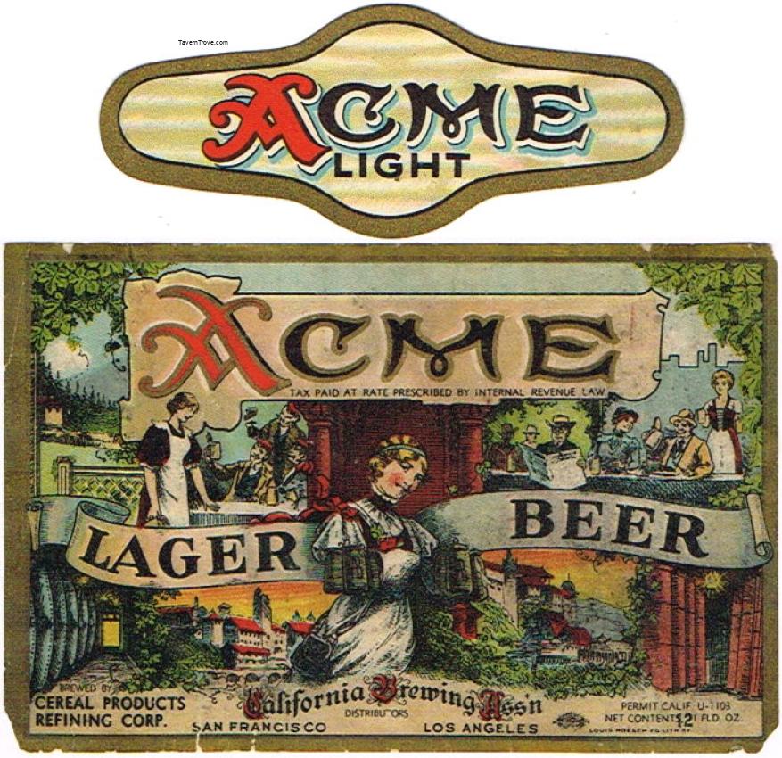 Acme Lager Beer