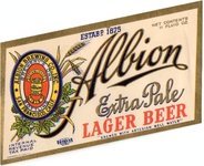 Albion Lager Beer