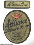 Alliance Pilsner Beer