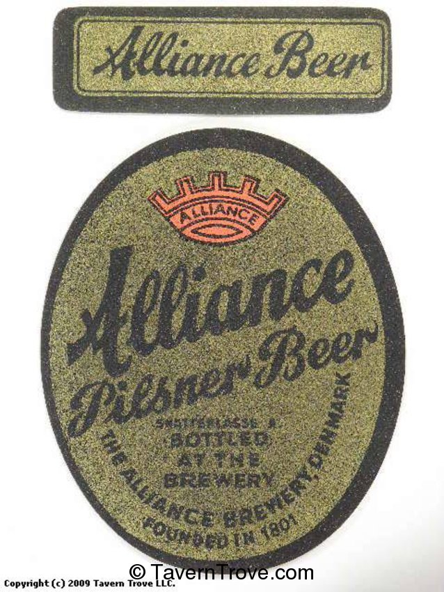 Alliance Pilsner Beer