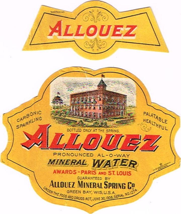 Allouez Mineral Water Green Bay Wisconsin