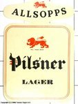 Allsopp's Pilsner Lager