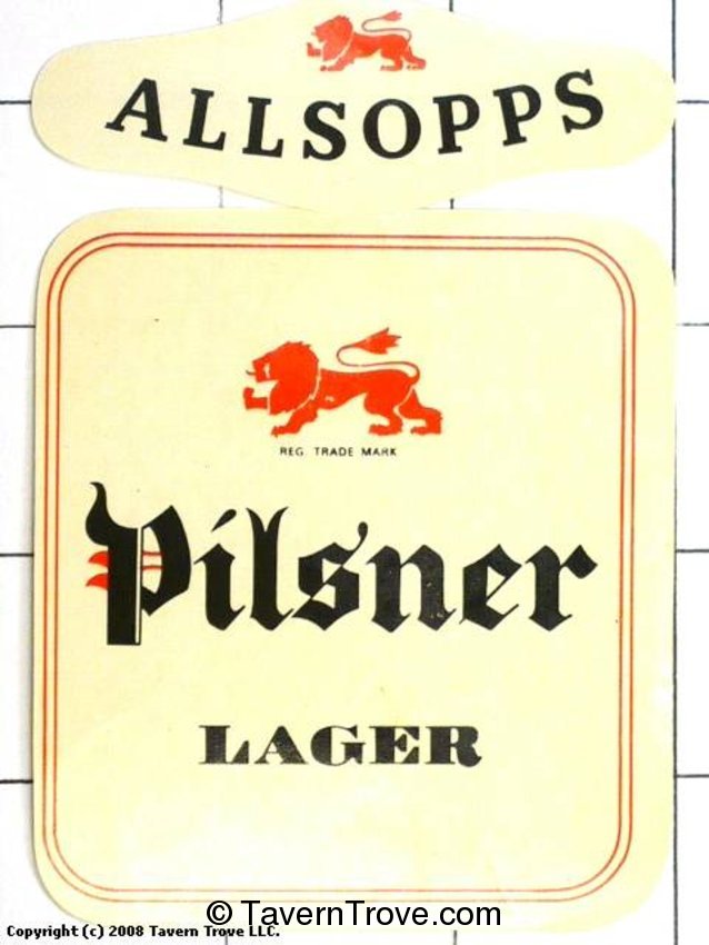Allsopp's Pilsner Lager