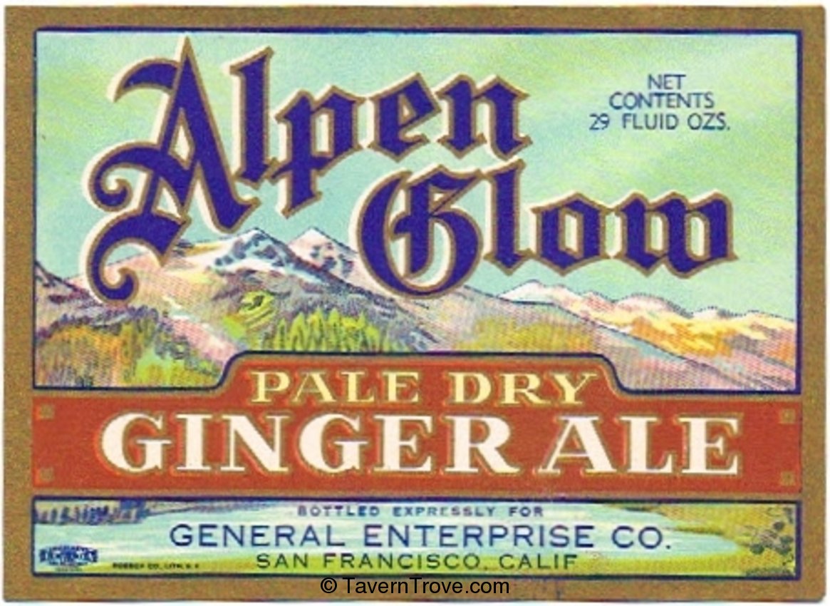 Alpen Glow Ginger Ale