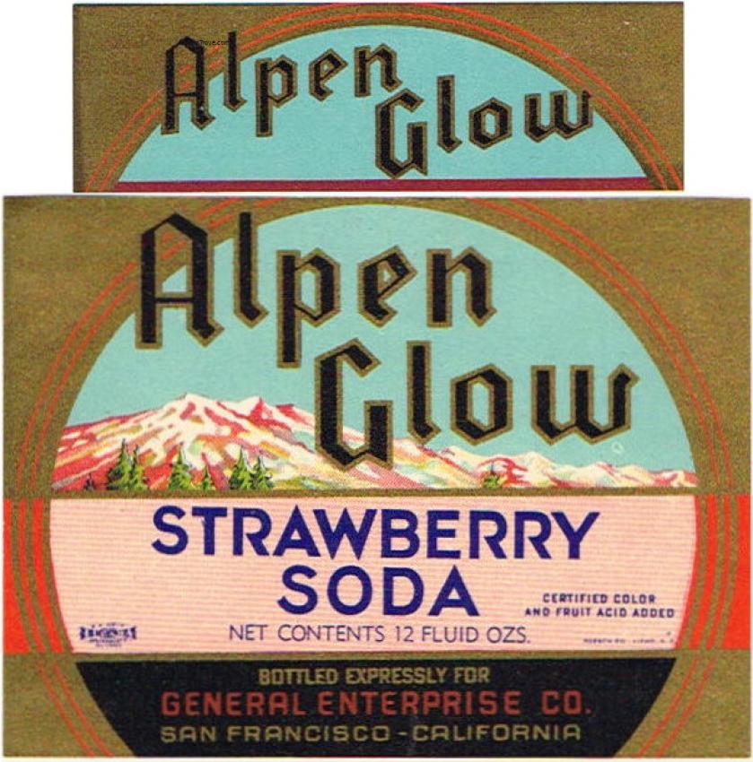 Alpen Strawberry Soda