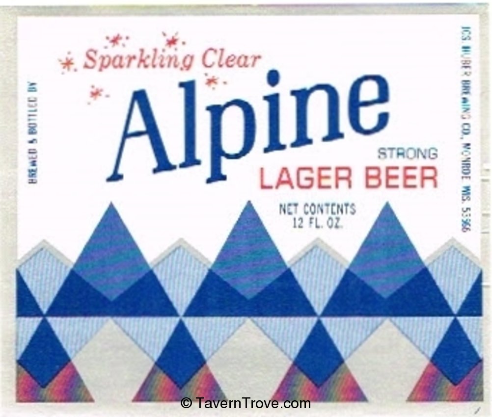 Alpine Lager Beer 