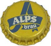 Alps Brau Beer (dark blue)