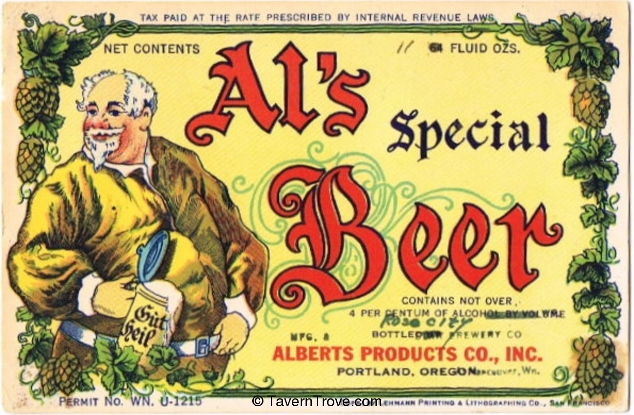 Al's Special Beer