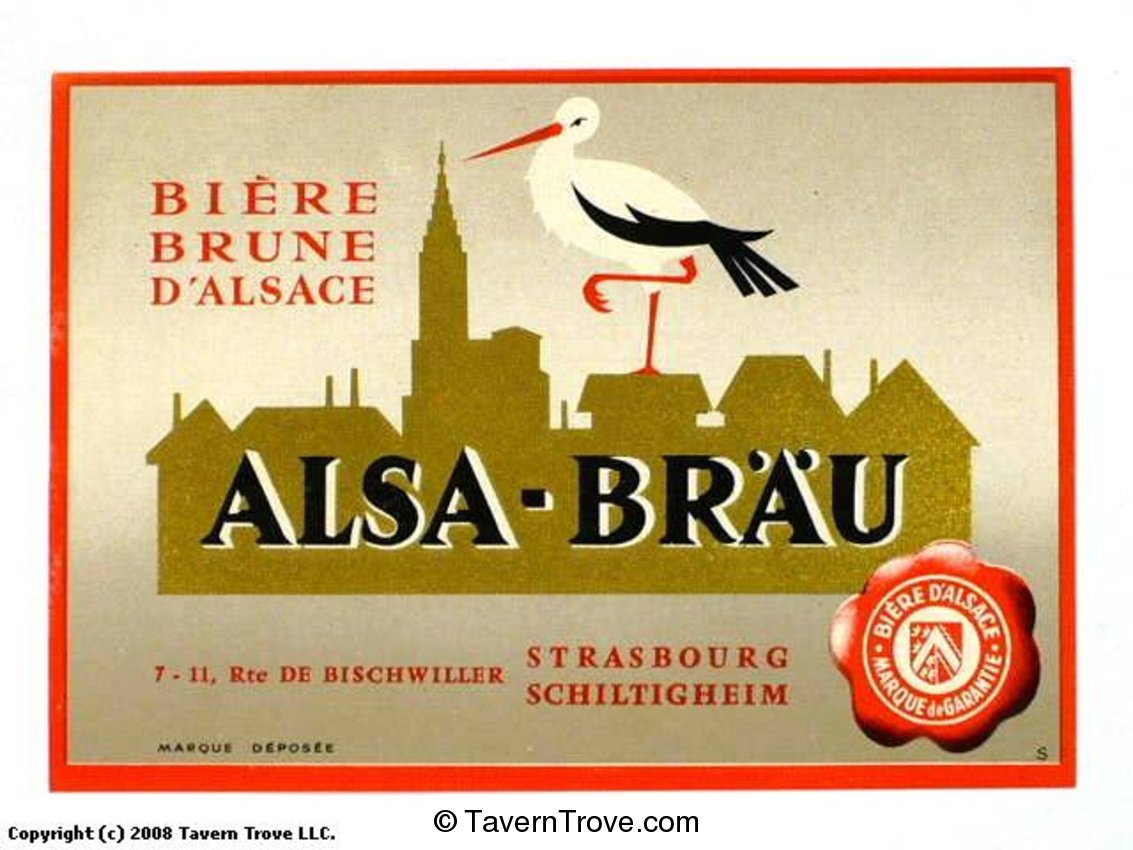 Alsa-Bräu Bière Brune
