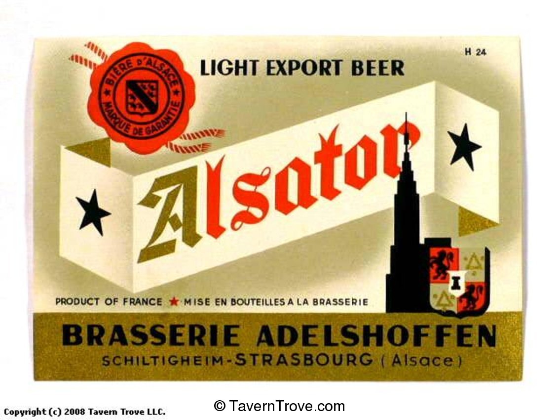 Alsator Light Export Beer