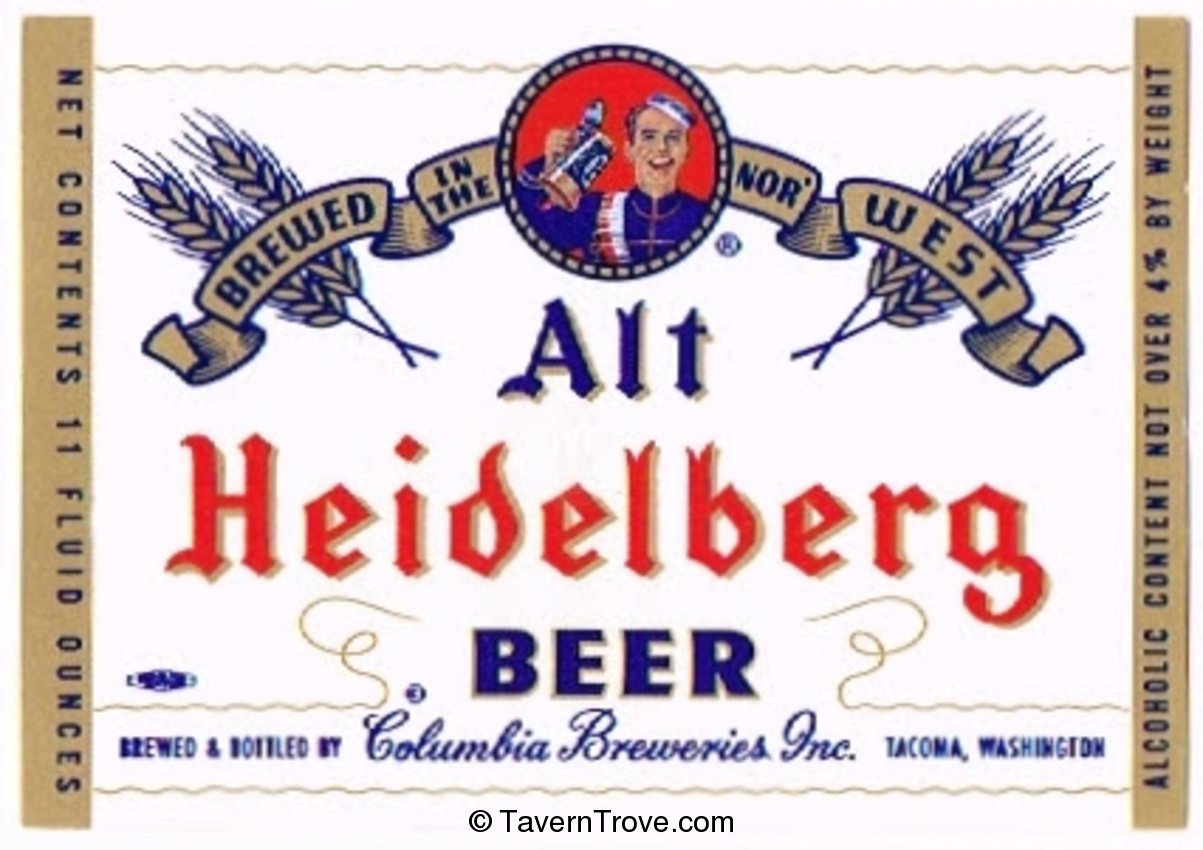 Alt Heidelberg Brand Beer