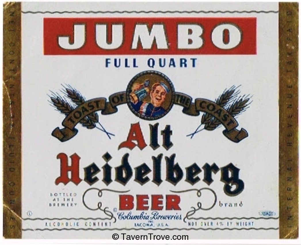 Alt Heidelberg Brand Beer