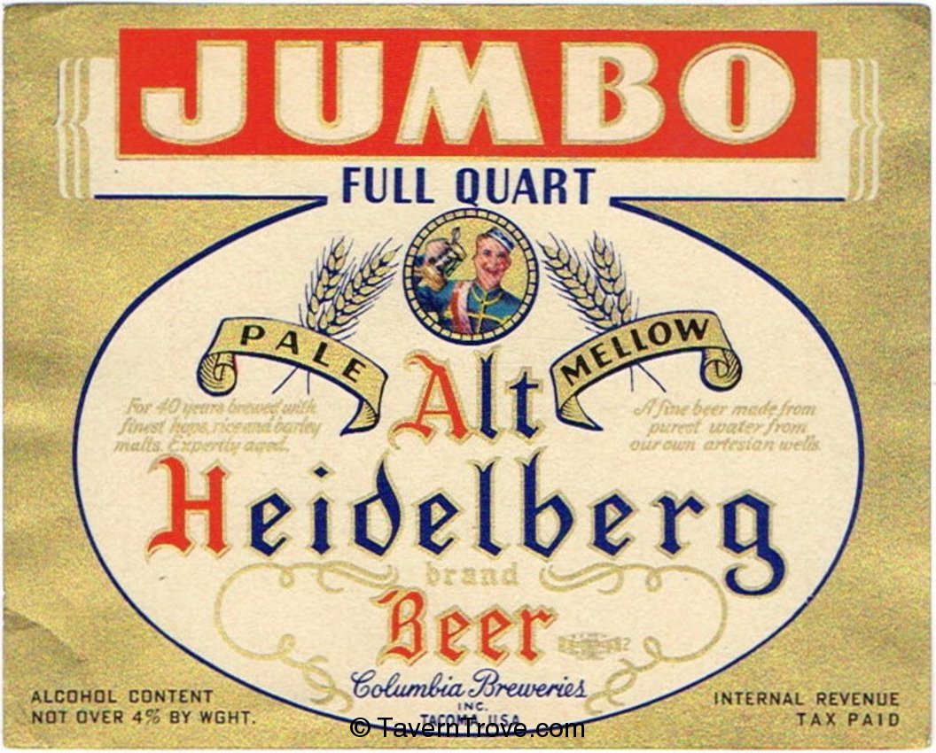 Alt Heidelberg Brand Beer