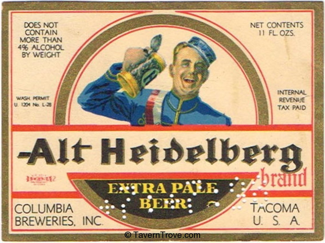 Alt Heidelberg Extra Pale Beer