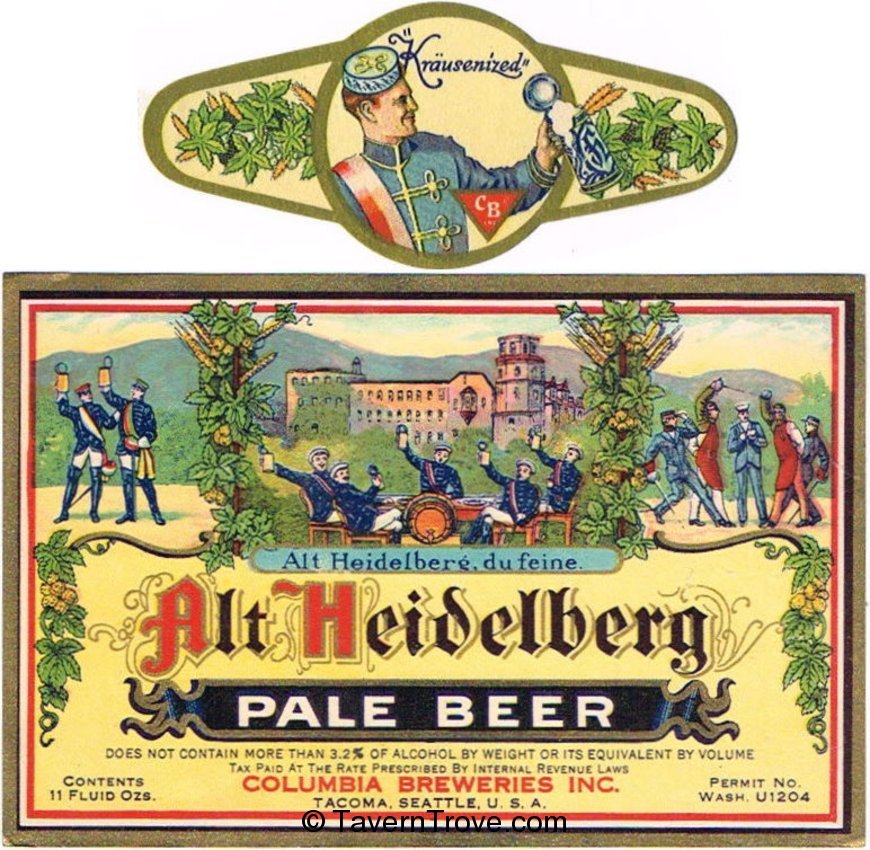 Alt Heidelberg Pale Beer