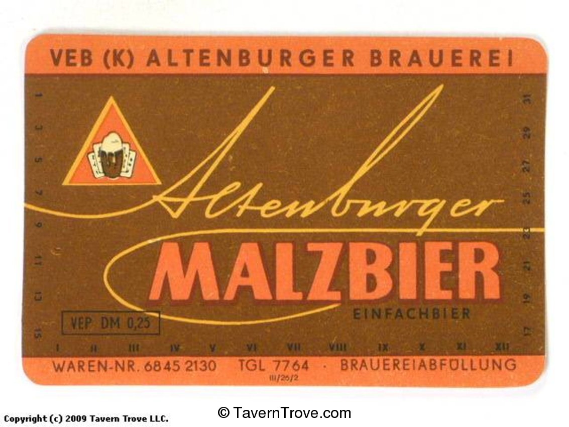Altenburger Malzbier