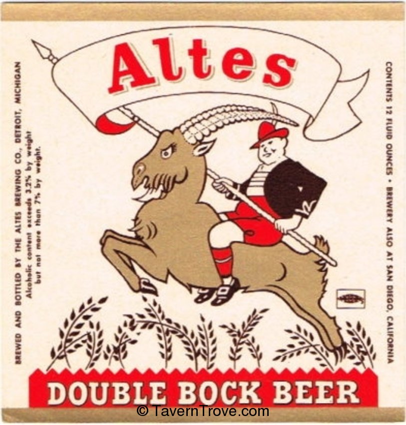 Altes Double Bock Beer