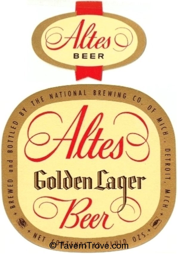 Altes Golden Lager Beer