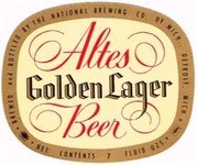 Altes Golden Lager Beer