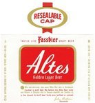 Altes Golden Lager Beer