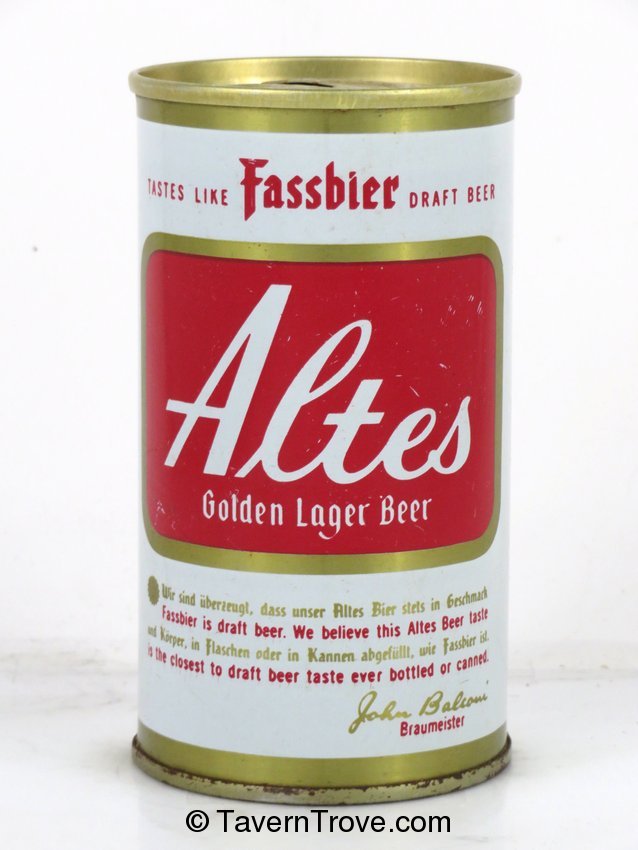 Altes Golden Lager Beer